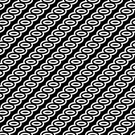 Seamless pattern with oval shapes ornament. Ovals wallpaper. Rounded figures background. Rings...