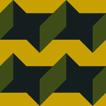 Stars, shapes seamless pattern. Ethnic ornate. Folk ornament. Geometric image. Tribal wallpaper. Geometrical backdrop. Retro motif. Ethnical textile print. Abstract illustration. Vector artwork.のイラスト素材