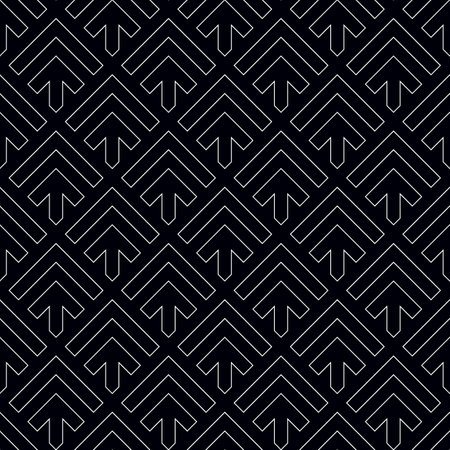 Arrows, chevrons wallpaper. Japanese mountains motif. Ancient mosaic backdrop. Oriental pattern...