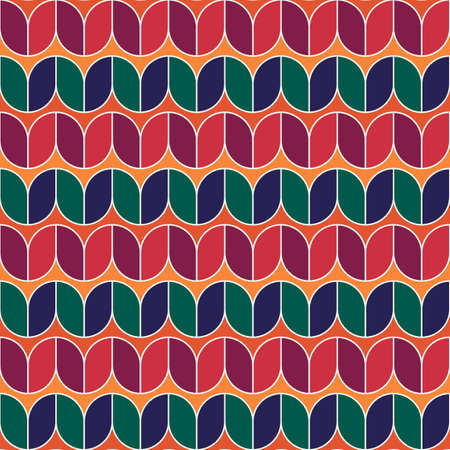 Seamless pattern. Ethnic ornament. Embroidery background. Tribal wallpaper. Ethnical folk image. Tribe motif. Ancient mosaic. Digital paper, web design, textile print, geometric backdrop. Vector artのイラスト素材