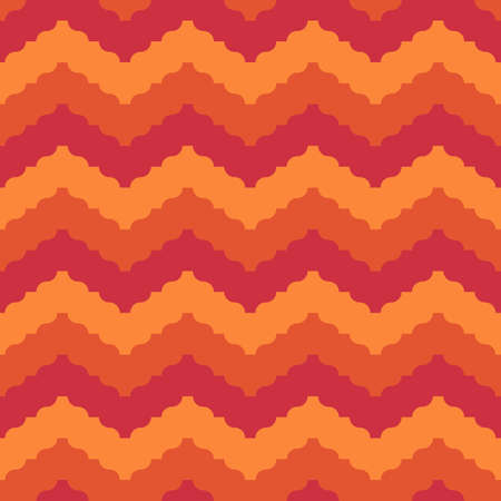 Seamless pattern. Repeated zigzag lines. Ethnic ornament. Jagged stripes. Waves ornate. Curves...