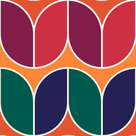 Seamless pattern. Ethnic ornament. Embroidery background. Tribal wallpaper. Ethnical folk image. Tribe motif. Ancient mosaic. Digital paper, web design, textile print, geometric backdrop. Vector artのイラスト素材