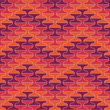 Seamless pattern. Tiles ornament. Oriental ornamentation. Repeated dumbbells shapes. Tile wallpaper. Mosaic motif. Abstract background. Digital paper, textile print, web design. Vector artのイラスト素材