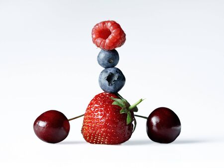 Still life with berriesの写真素材