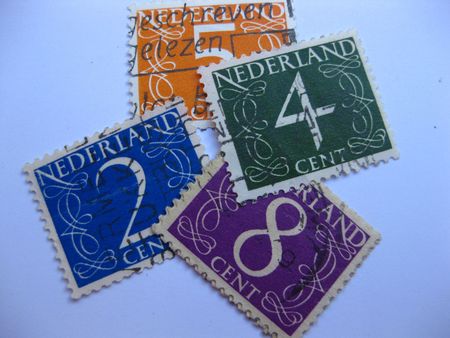 Old Dutch stampsの写真素材