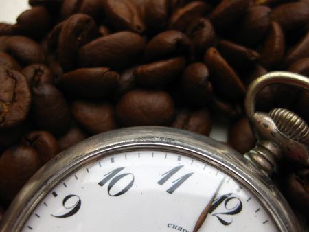 Time for a coffee breakの写真素材