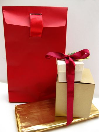Christmas giftsの写真素材