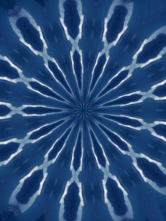 blue background