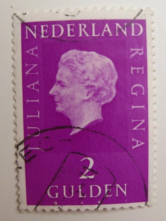Vintage stamp from the Netherlands