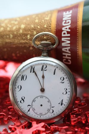 New Years champagneの写真素材