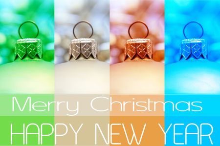 Christmas greeting - print and postの写真素材