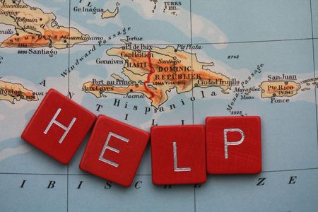 Help Haiti DOWNLOAD WILL BE DONATED TO HAITIの写真素材