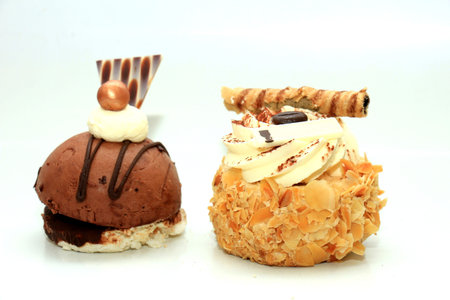 Fresh made confectionery with decorative candy