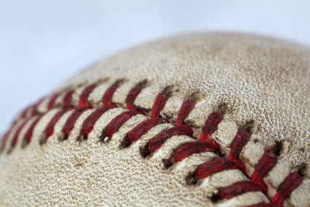 baseball close upの写真素材