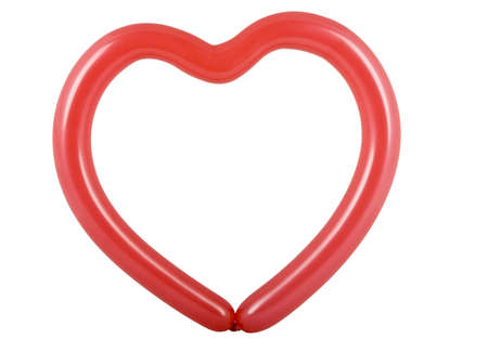Balloon shaped like heart の写真素材
