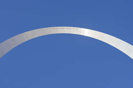 Abstract view of the St  Louis Arch - Gateway to the West のeditorial素材