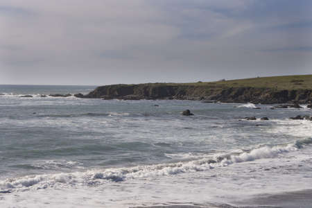 early morning california coast の写真素材