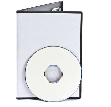 Blank DVD case and disc with room for your text の写真素材