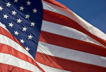 American flag background