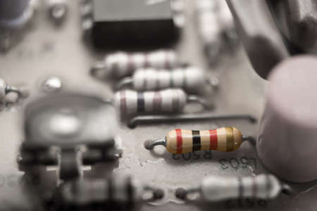 Old Circuit boardの写真素材