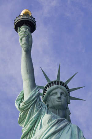 Statue of Liberty in New York City abstract