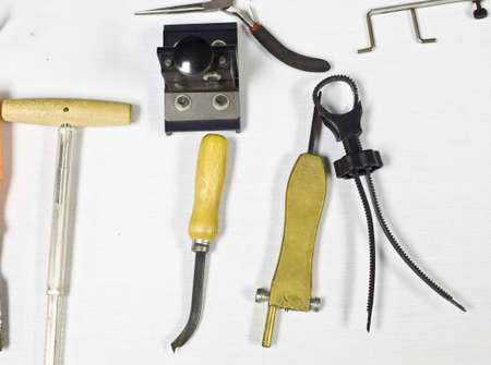 Tools for violin repair 
