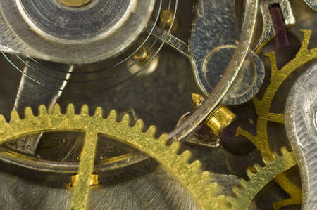 Watch gears macro shot 