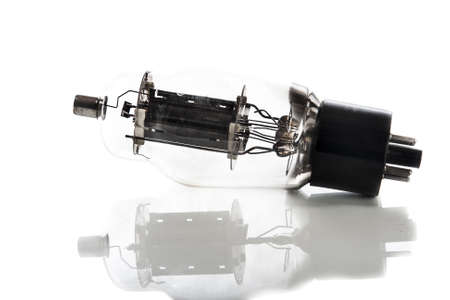 glass vacuum radio tube の写真素材