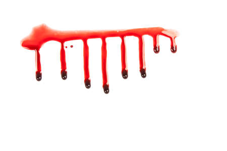 Blood Drippingの写真素材