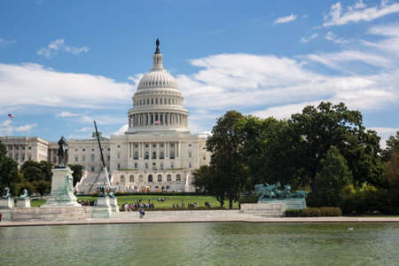 United States Capitol - Washington DCの写真素材