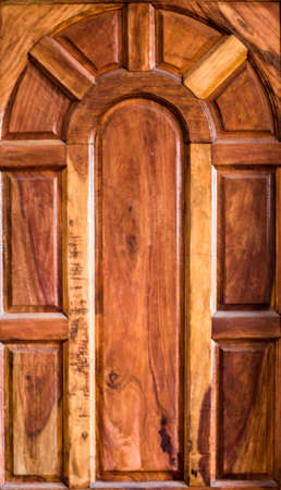 Wood doorの写真素材