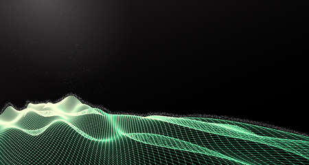 abstract vector landscapeの写真素材