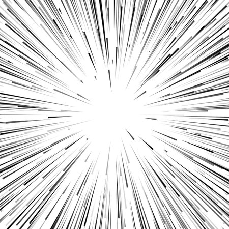 Vector speed lineのイラスト素材