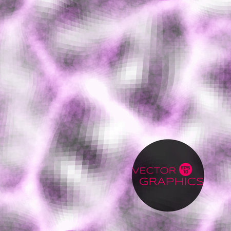 wavy abstract illustrationのイラスト素材