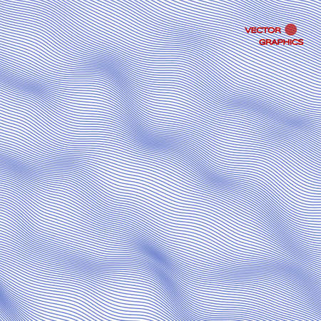 Minimalist line abstract background. Vector illustration.のイラスト素材