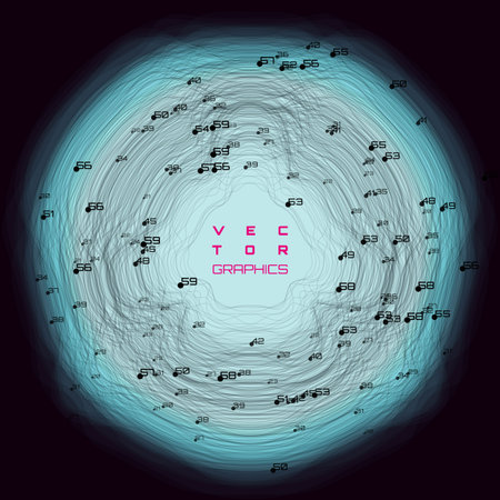 abstract vector object