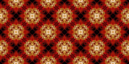 Medieval tribal elements seamless abstract pattern with real texture