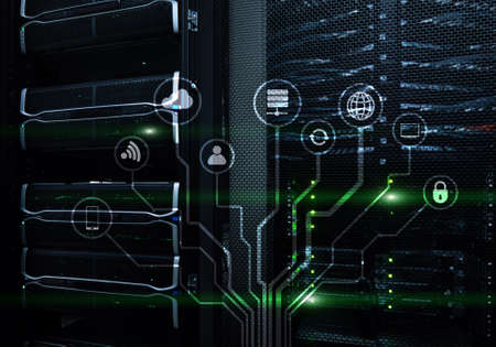 IOT, Internet of things, telecommunication concept.の写真素材