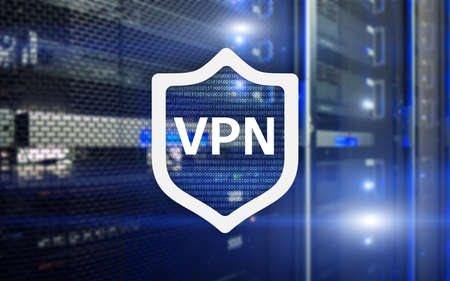 VPN, virtual private network technology, proxy and ssl, cyber security.の写真素材