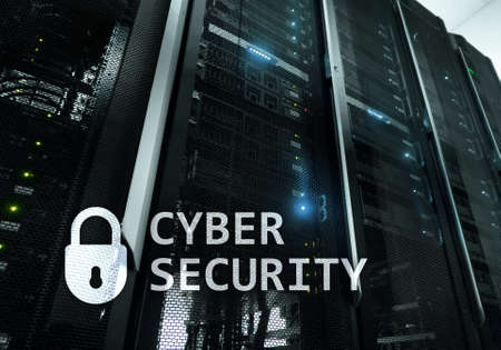 Cyber security, data protection, information privacy. Internet and technology concept.の写真素材