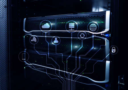 IOT, Internet of things, telecommunication concept.の写真素材