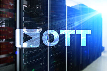 OTT, IPTV, video streaming over the internet concept photo.