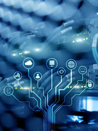 IOT, Internet of things, telecommunication concept.の写真素材