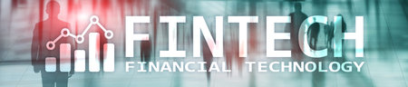 FINTECH - Financial technology, global business and information Internet communication technology....