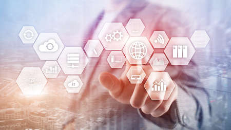Technology infrastructure cloud technology and communication business