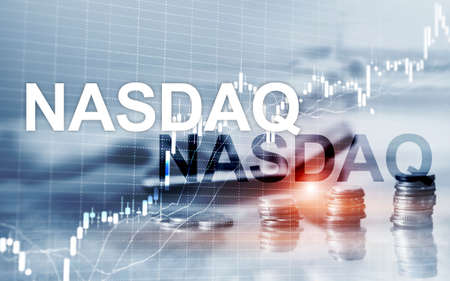 National Association of Securities Dealers Automated Quotation. NASDAQ.の写真素材