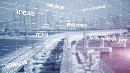 Financial abstract background. Universal mixed media fone.の写真素材