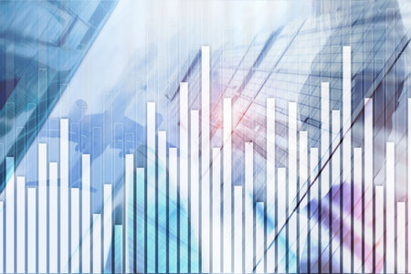 Trading, investment and economics concept.の写真素材