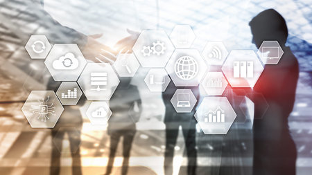 Technology infrastructure cloud technology and communication