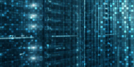 Digital background matrix information technology and internet concept.